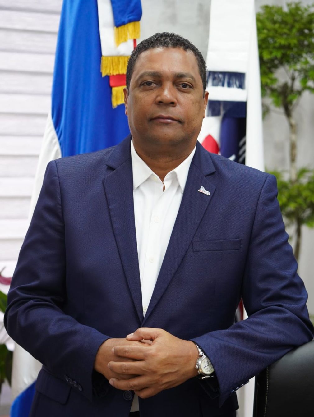 Víctor D´Aza, presidente de la Liga Municipal Dominicana (LMD).