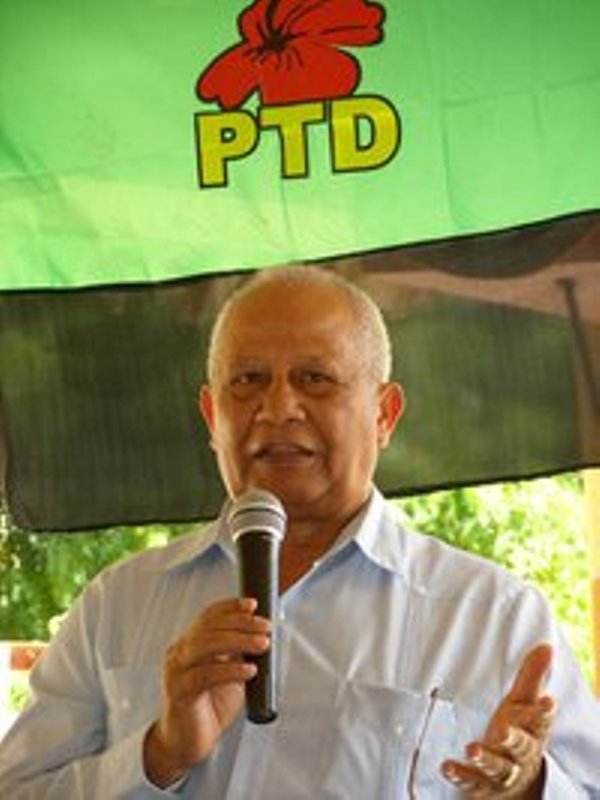 José González Espinosa presidente del partido de los trabajadores dominicanos