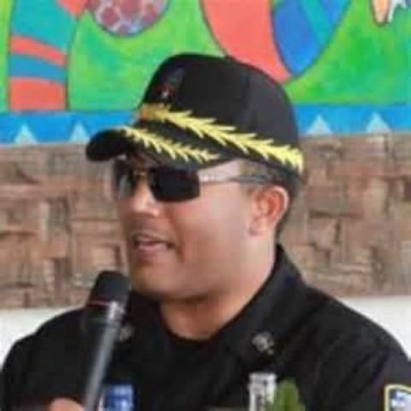 General Juan Brown Perez, jefe de AMET, en foto de archivo