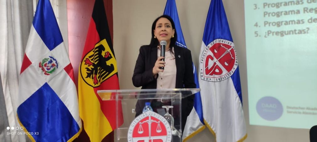 Katrin Werdermann, jefa adjunta la Embajada de Alemania en República Dominicana.