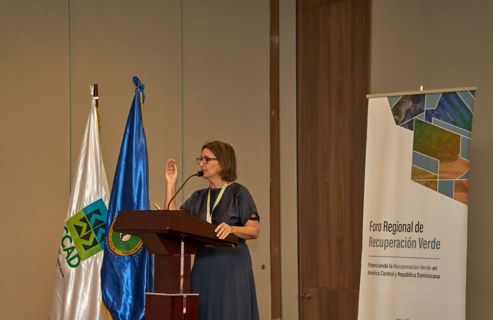 Svenja Paulino, directora del Programa Biodiversidad y Negocios en Centroamérica y República Dominicana de la GIZ.