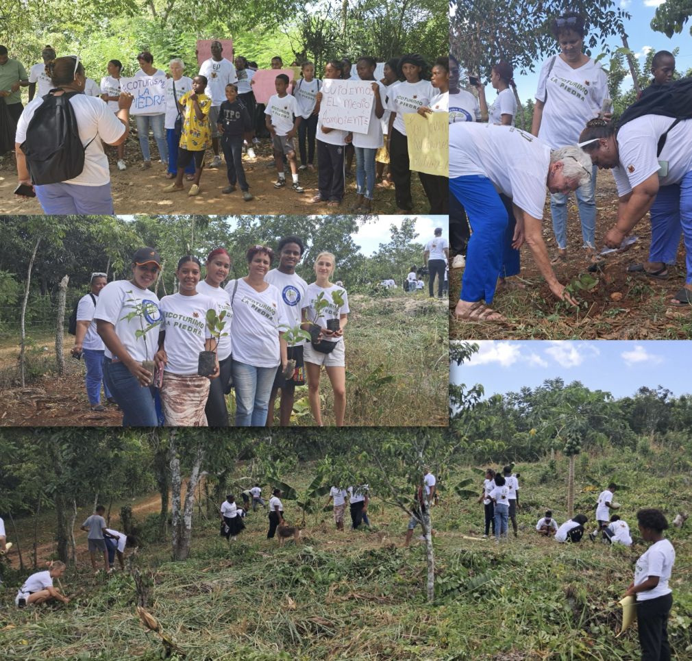 La Fundación Guanín realizó la jornada de concientización ambiental con el lema “cuidemos el medioambiente”.