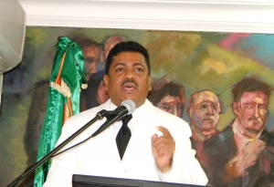 Junior Santos, alcalde de Los Alcarrizos.