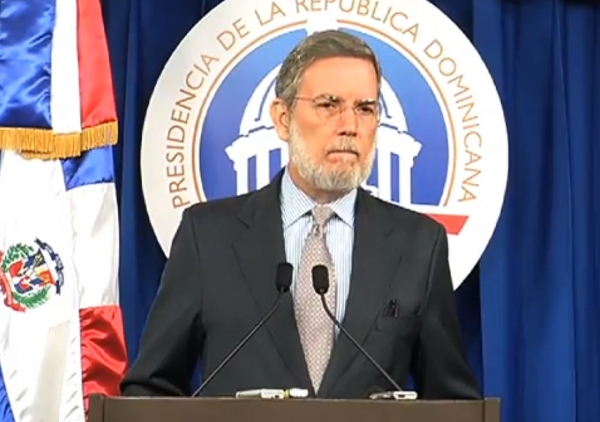 Roberto Rodríguez Marchena, vocero del Gobierno de Danilo Medina.