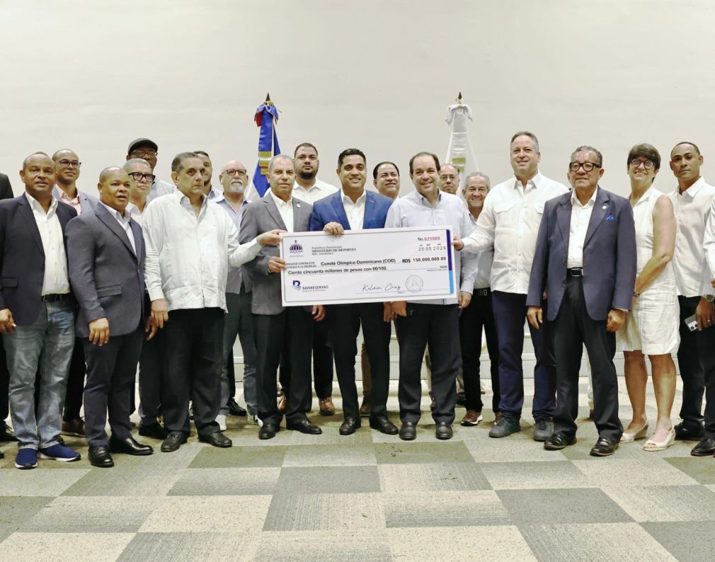 El Ministerio de Deportes completó la entrega de RD$893 millones al Comité Olímpico Dominicano para la preparación de atletas rumbo a los XXV Juegos Centroamericanos y del Caribe Santo Domingo 2026.