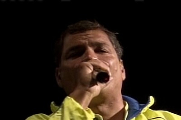 Conteo rápido da victoria a Correa en Ecuador