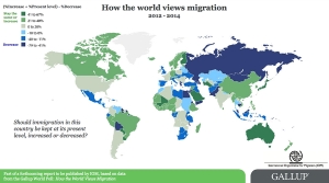 Grecia lidera rechazo a inmigrantes en encuesta realizada a nivel mundial por la Gallup