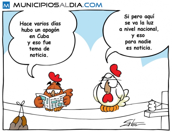 Caricatura al día 15 de septiembre de 2012.
